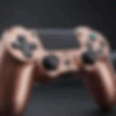 Magnificent Exploring the Aesthetics and Functionality of the Playstation 4 Rose Gold Controller