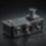 Visual depiction of various adapter types for connecting projector to iPhone