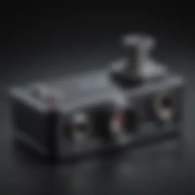Visual depiction of various adapter types for connecting projector to iPhone