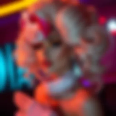 Artistry and Transformation in Drag Transformation showcasing drag artistry