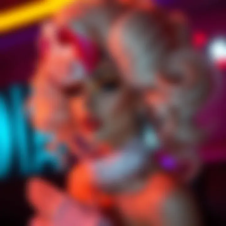 Artistry and Transformation in Drag Transformation showcasing drag artistry