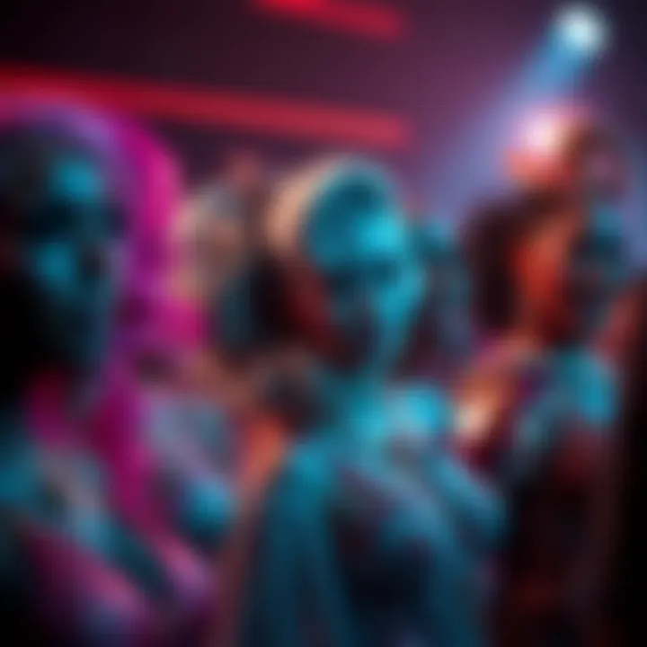 Fierce Competition in the Premiere Challenge A captivating moment from the premiere challenge