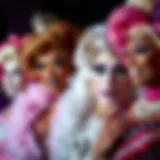 Vibrant queen debut during the introduction