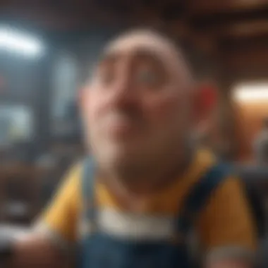 Gru deep in thought reflecting on his past actions