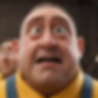 Gru displaying a mix of emotions, showcasing his complexity