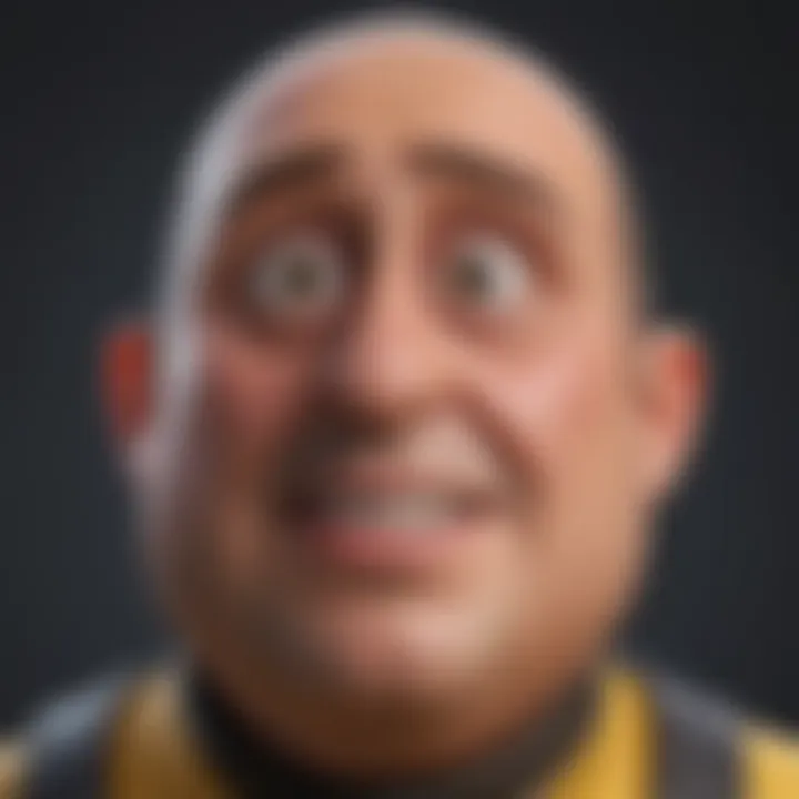 Gru's transformation from supervillain to loving father figure