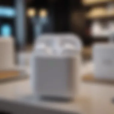 Authorized retailer showcasing genuine AirPods accessories