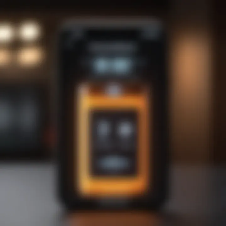 Battery percentage indicator on iPhone 11
