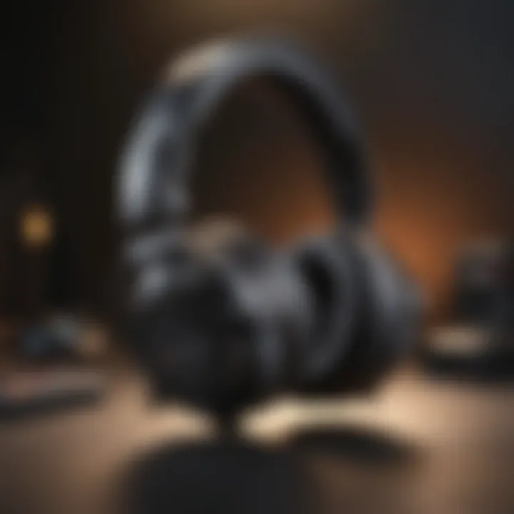 High-fidelity gaming headset showcasing immersive audio features