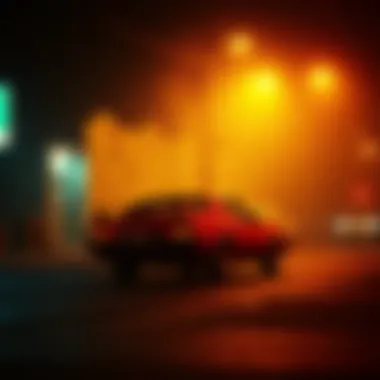 A striking visual from a thriller movie