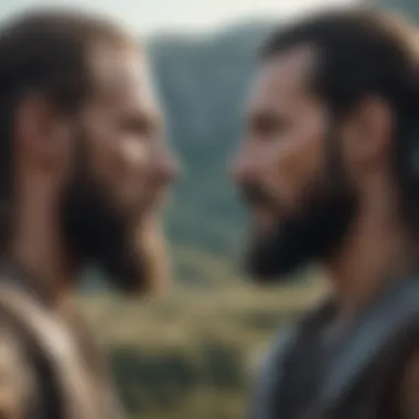 Cinematic Scene of Ragnar and Rollo