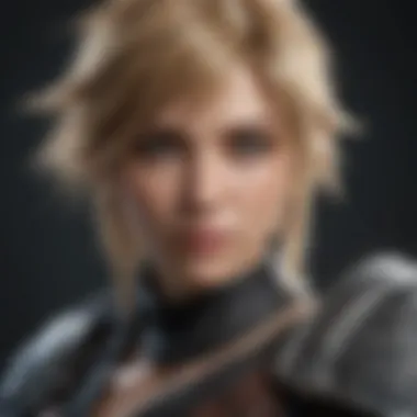 Original Character Designs of Final Fantasy Concept art showcasing the original characters from Final Fantasy