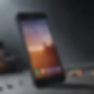 Close-up of the Samsung Galaxy A Series design elements