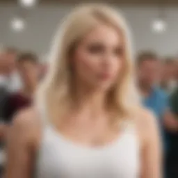 A scene showcasing the comedic essence of 'White Chick'