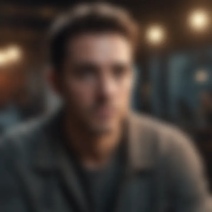 Engaging Storytelling A gripping narrative unfolding on screen, highlighting character development and storytelling.