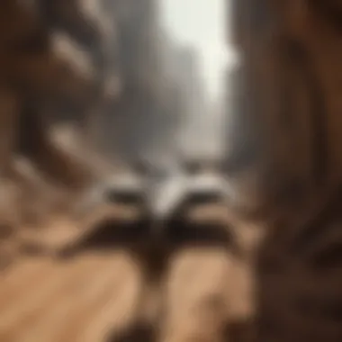 Detailed analysis of the trench run scene