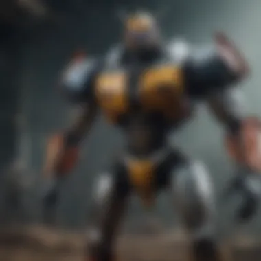 Majestic Dinobots standing tall