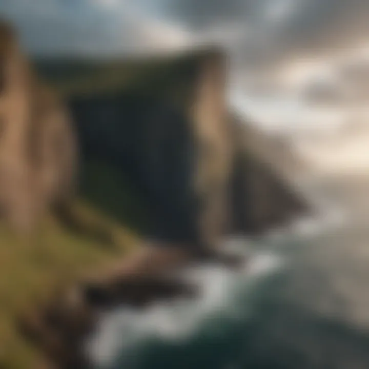 Dramatic Scottish Cliffs