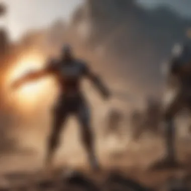 Dynamic Animation Dynamic animation showcasing epic battles in 'The Journey'
