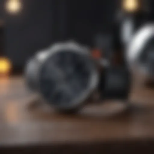 Luxurious Black Leather Band Elegant black leather band