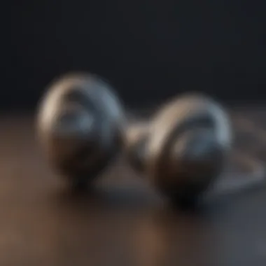 Elegant Earbuds with Advanced Noise Cancellation Technology