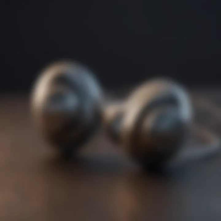 Elegant Earbuds with Advanced Noise Cancellation Technology