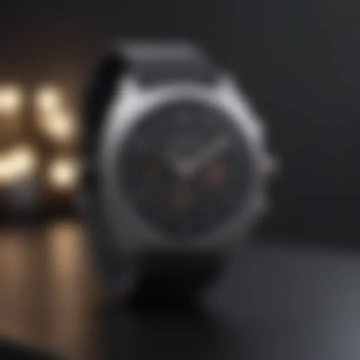 Elegant smartwatch with Google Assistant