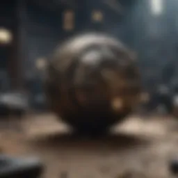 Artistic representation of power dynamics in Empire