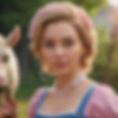 Little Bo Peep symbolizing empowerment and growth in Toy Story.