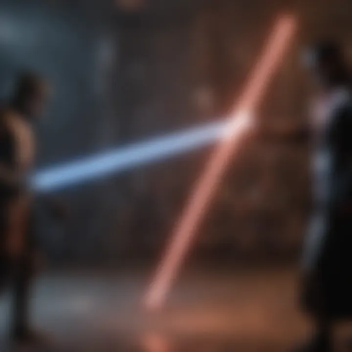 Epic Lightsaber Duel in Star Wars