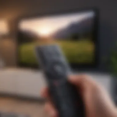 Innovative Smart TV Remote App Interface Innovative Smart TV Remote App Interface