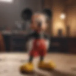 Mickey Mouse in classic animation style