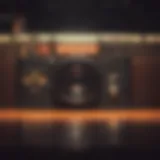 Vintage film strip showcasing 1970s photo filters