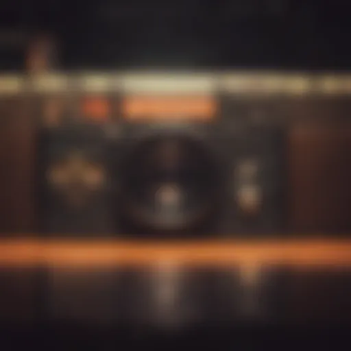 Vintage film strip showcasing 1970s photo filters