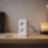 Smart Plug on Modern Desk