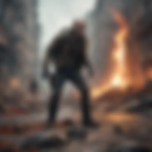 Vivid portrayal of post-apocalyptic chaos