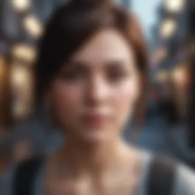 Identity in Video Game Environments An animated setting from a popular video game showcasing personal identity.