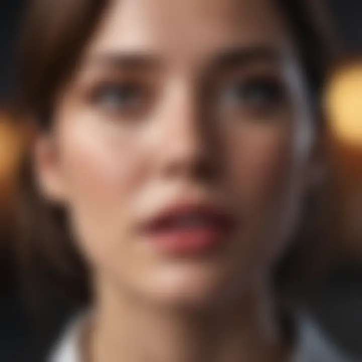 A captivating scene from a Hulu exclusive drama series showcasing intense emotions.