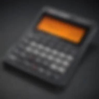 A digital interface displaying various calculator applications in daily life.