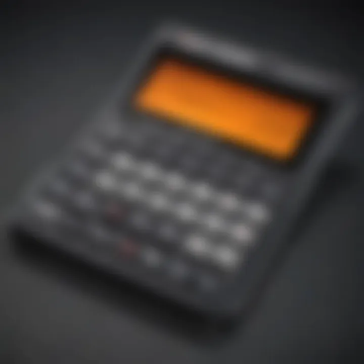 A digital interface displaying various calculator applications in daily life.