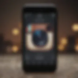 A visual representation of Instagram's privacy settings with highlights on private profiles.