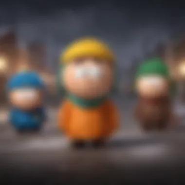 South Park characters showcasing their iconic personalities