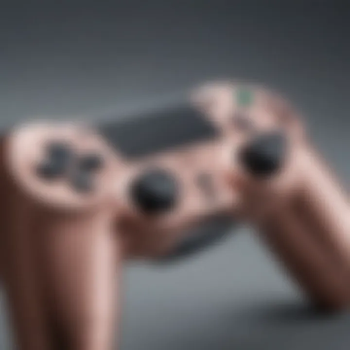 Notable Exploring the Aesthetics and Functionality of the Playstation 4 Rose Gold Controller