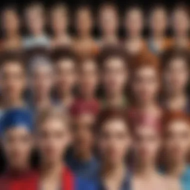 A Spectrum of Female Avatars in Digital Media Diverse female avatars showcasing unique styles