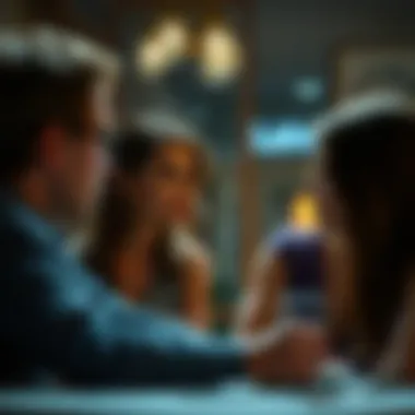 Intricate Character Dynamics Character interactions revealing complex relationships.