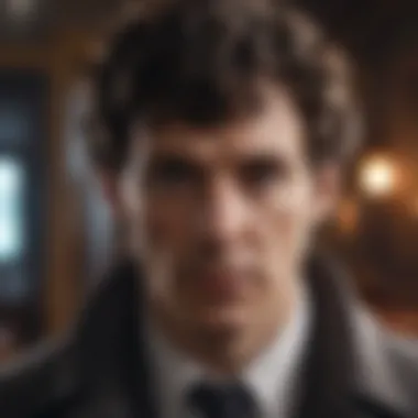 Cultural Resonance of Sherlock A visual representation of the cultural impact of the series