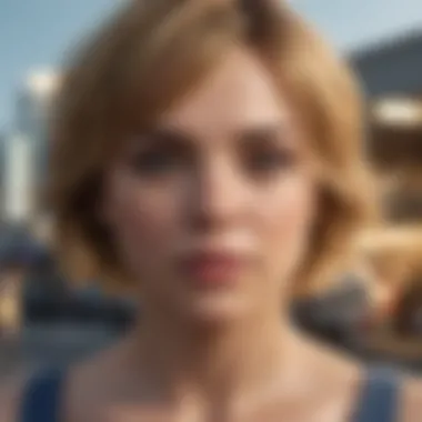 Transformation in 'Lucy' A thought-provoking scene from 'Lucy' showcasing transformation