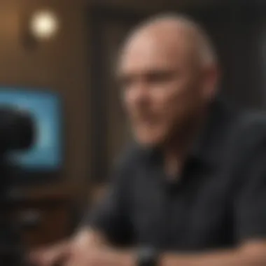 Bill Burr in a scene from his television show