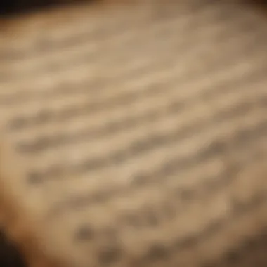 Musical Notes on Parchment