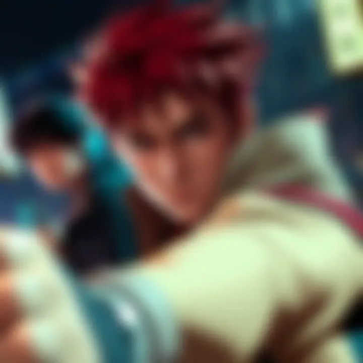 A nostalgic montage of key moments from Yu Yu Hakusho